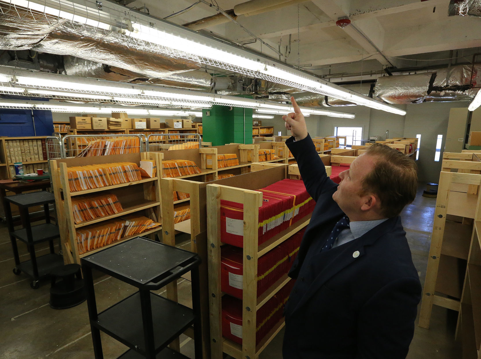 Jail records buildng